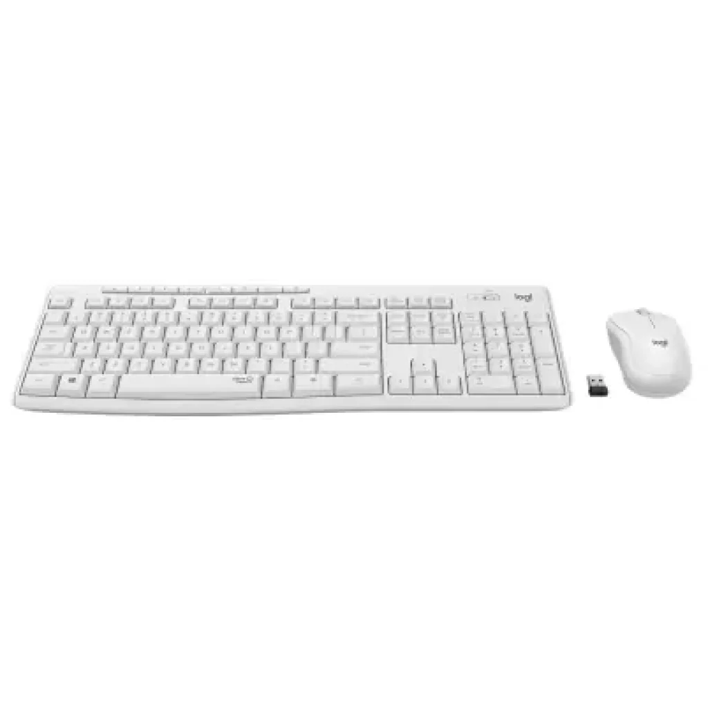 Набор LOGITECH MK295 Silent Wireless Combo, US, Off-White (920-009824) UA