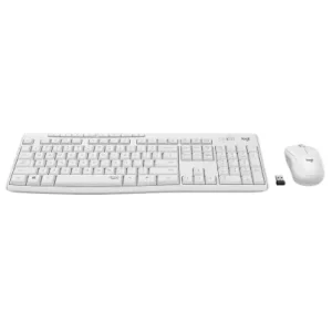 Набор LOGITECH MK295 Silent Wireless Combo, US, Off-White (920-009824) UA