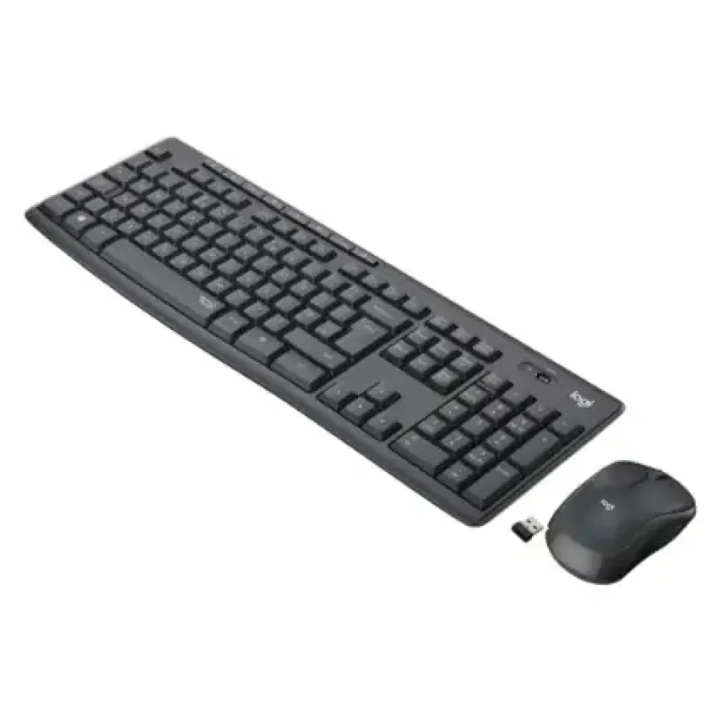 Комплект LOGITECH MK295 Silent Wireless Combo, US, Graphite (920-009800) UA