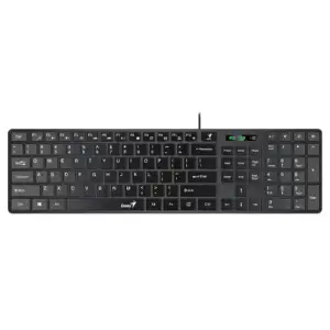 Набір GENIUS C-126 SlimStar USB Black Ukr UA