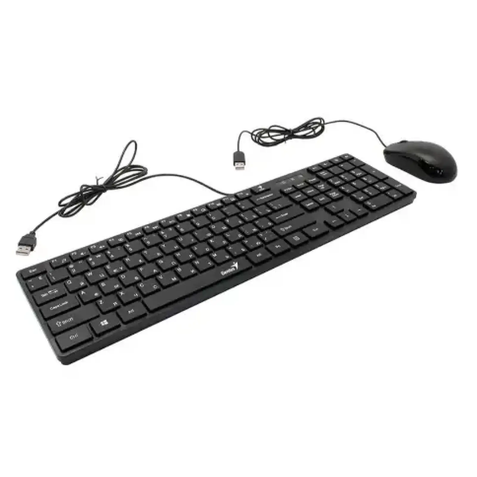 Набір GENIUS C-126 SlimStar USB Black Ukr UA