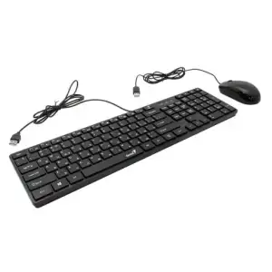 Набір GENIUS C-126 SlimStar USB Black Ukr UA
