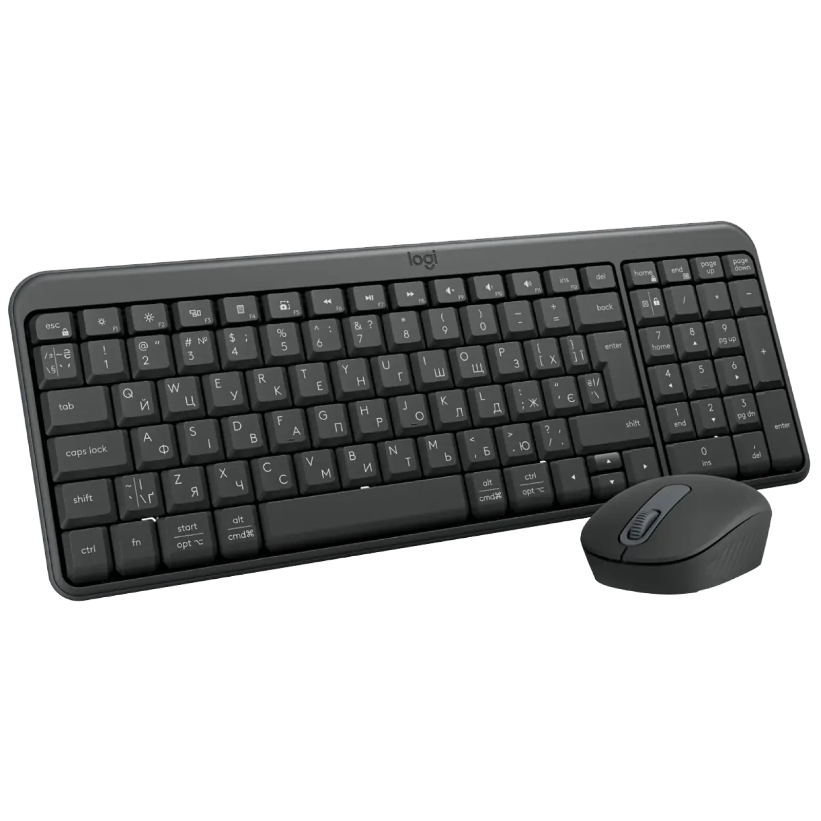 Набор Logitech MK250 Wireless Combo Graphite UKR (920-013823) UA