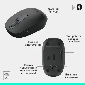 Набор Logitech MK250 Wireless Combo Graphite UKR (920-013823) UA