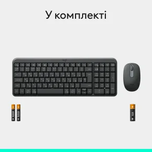 Набор Logitech MK250 Wireless Combo Graphite UKR (920-013823) UA