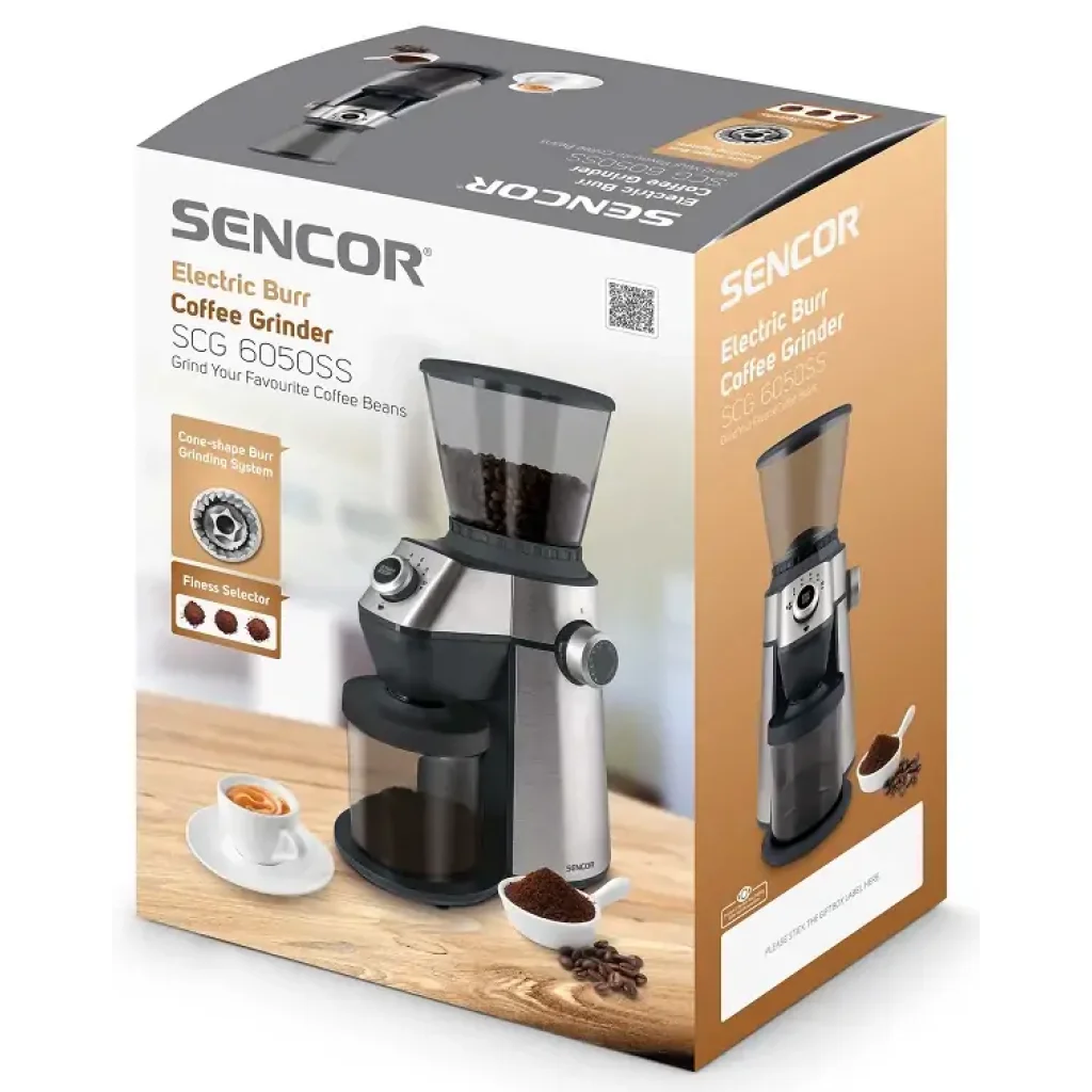 Кофемолка SENCOR SCG 6050SS UA