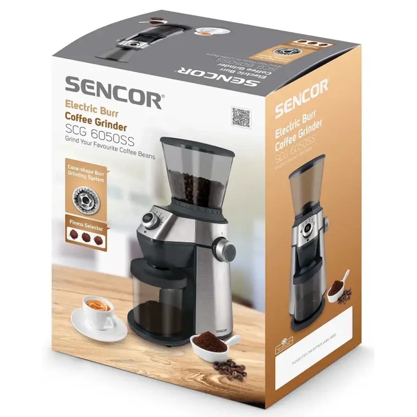 Кавомолка SENCOR SCG 6050SS UA