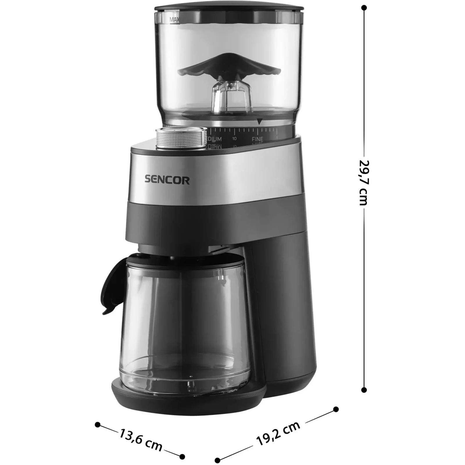 Кофемолка Sencor SCG 5060BK UA