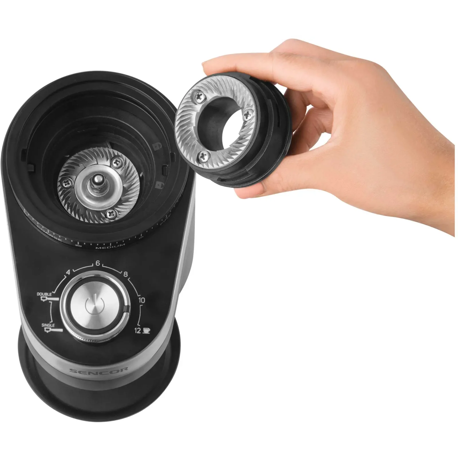 Кофемолка Sencor SCG 5060BK UA