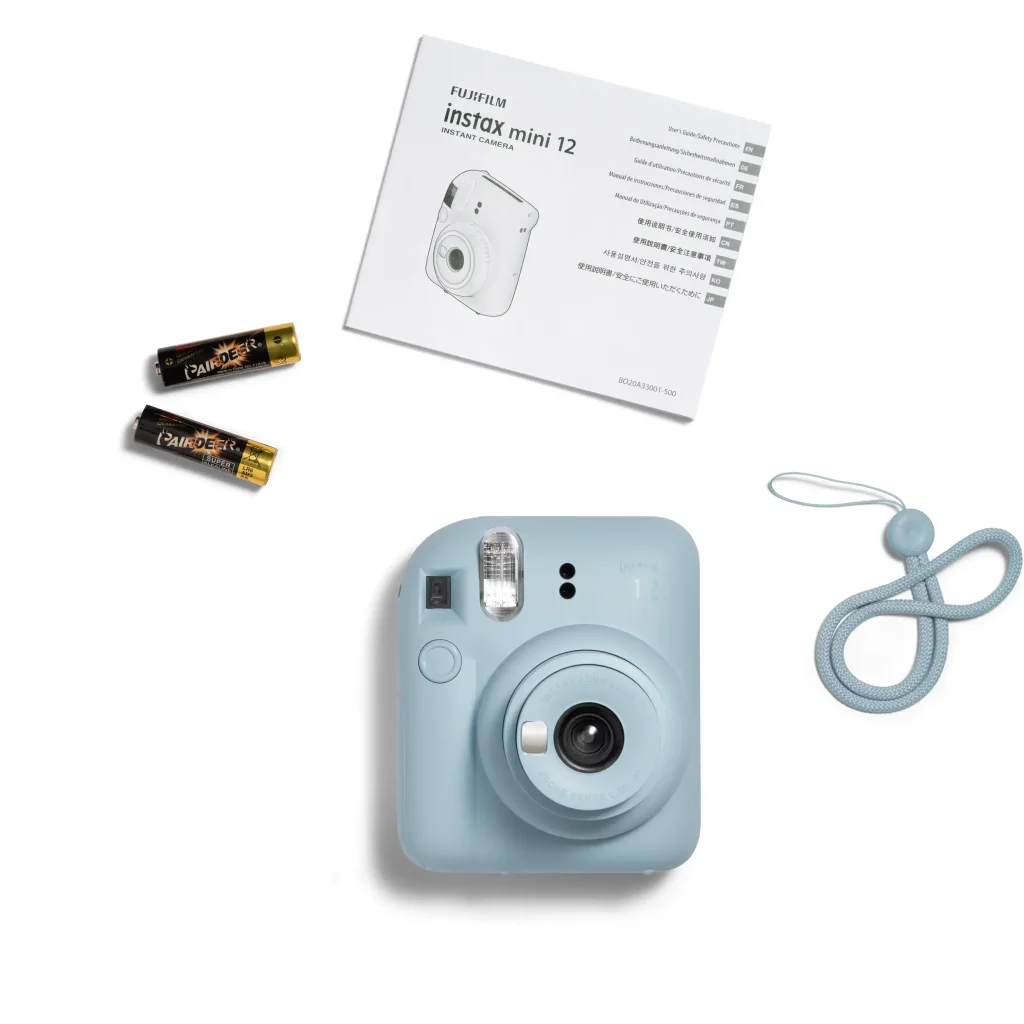 Фотокамера FUJI INSTAX MINI 12 Пастельно-блакитна UA
