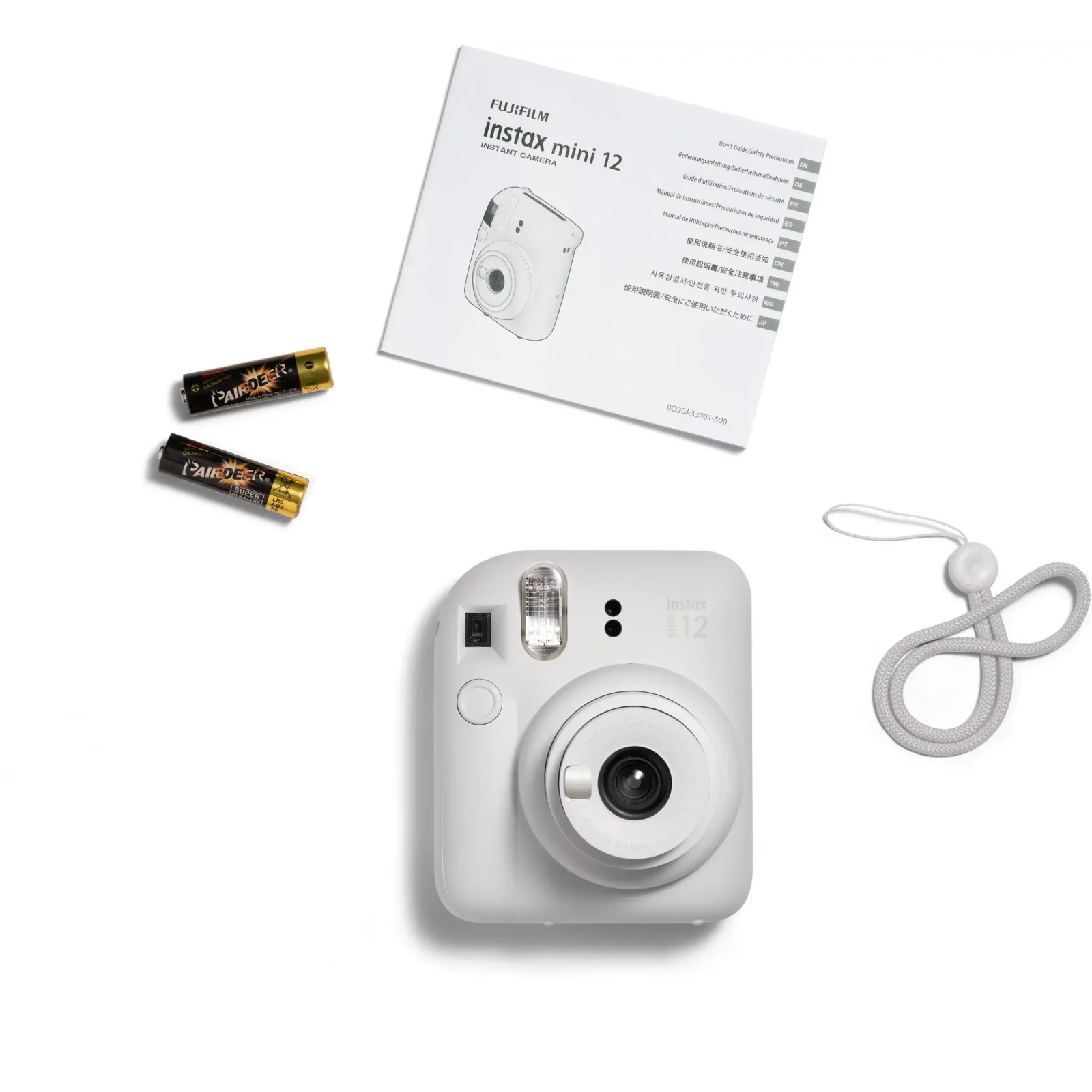 Фотокамера FUJI INSTAX MINI 12 Clay White UA
