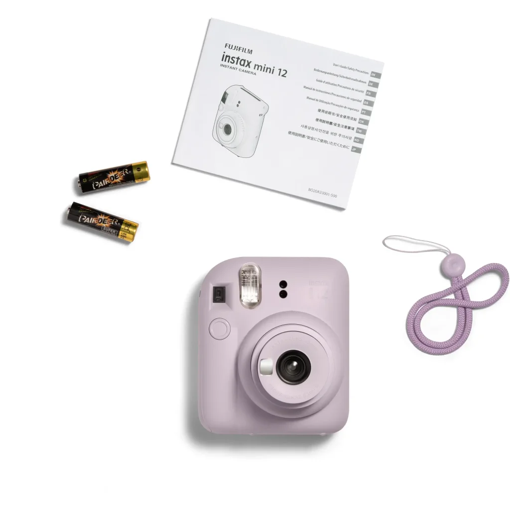 Фотокамера FUJI INSTAX MINI 12 Бузково-фіолетова UA