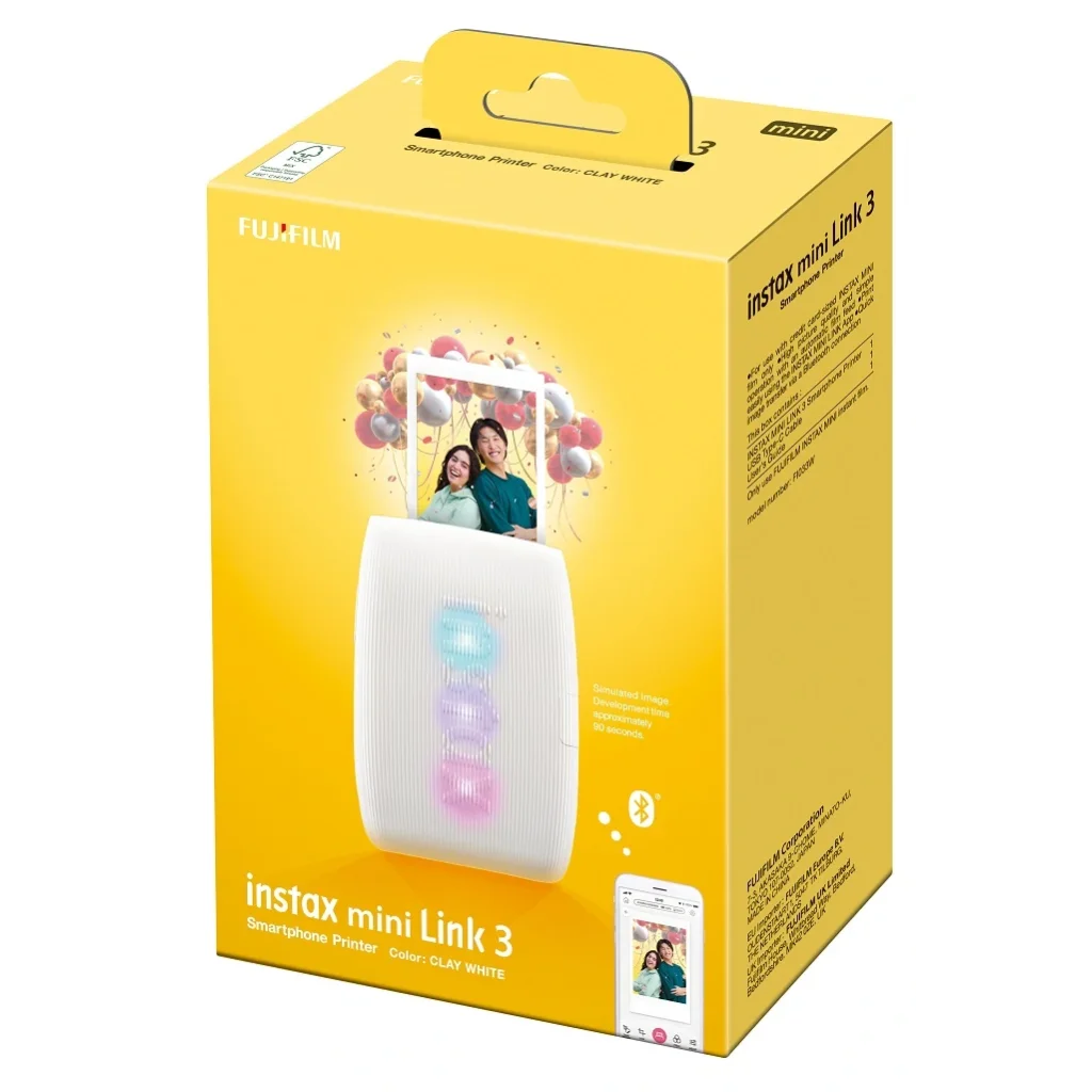 Мобильный фотопринтер Fujifilm Instax MINI LINK3 C WHITE EX D UA