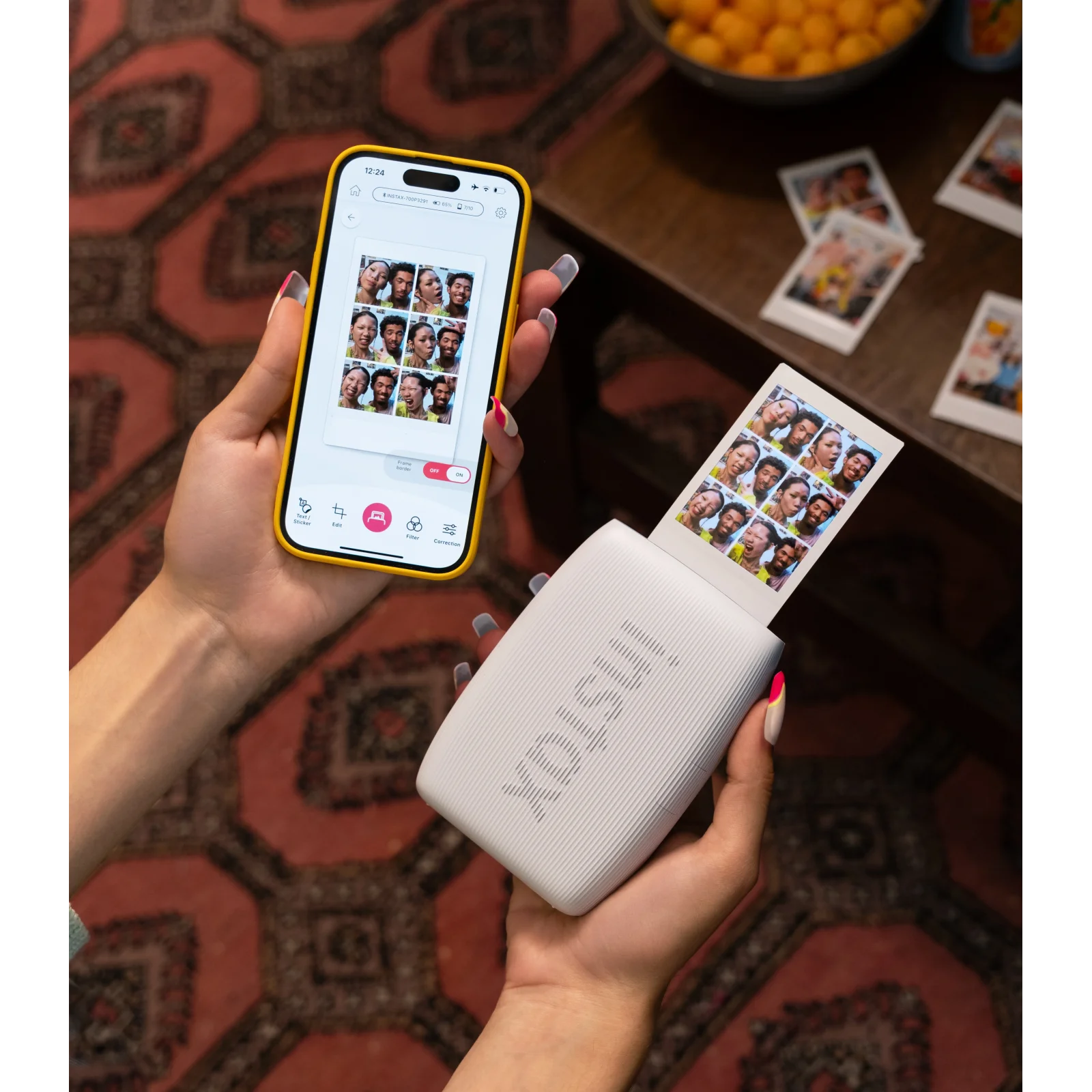 Мобильный фотопринтер Fujifilm Instax MINI LINK3 C WHITE EX D UA