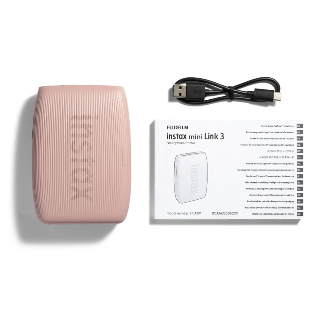 Мобильный фотопринтер Fujifilm Instax MINI LINK3 R PINK EX D UA