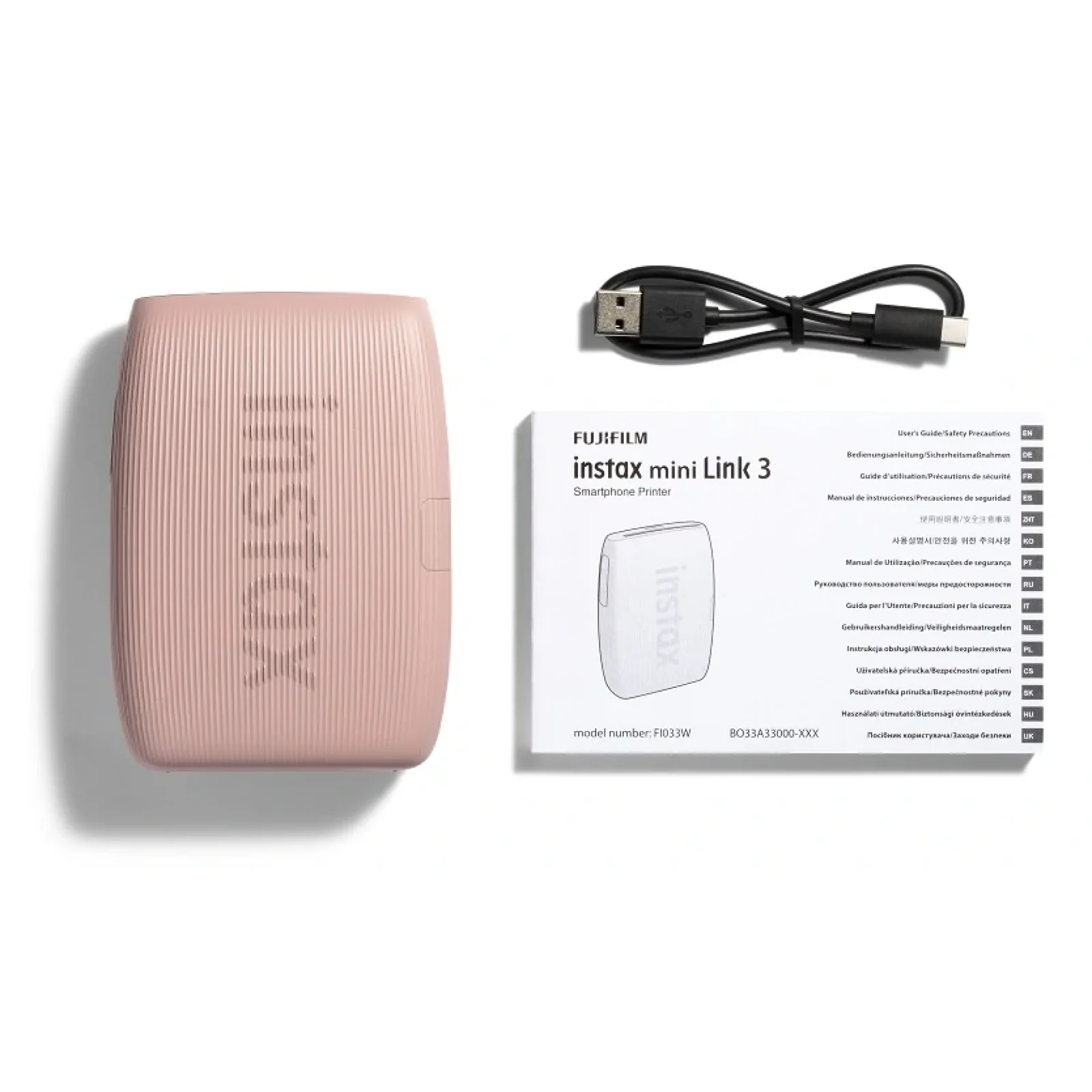 Мобильный фотопринтер Fujifilm Instax MINI LINK3 R PINK EX D UA