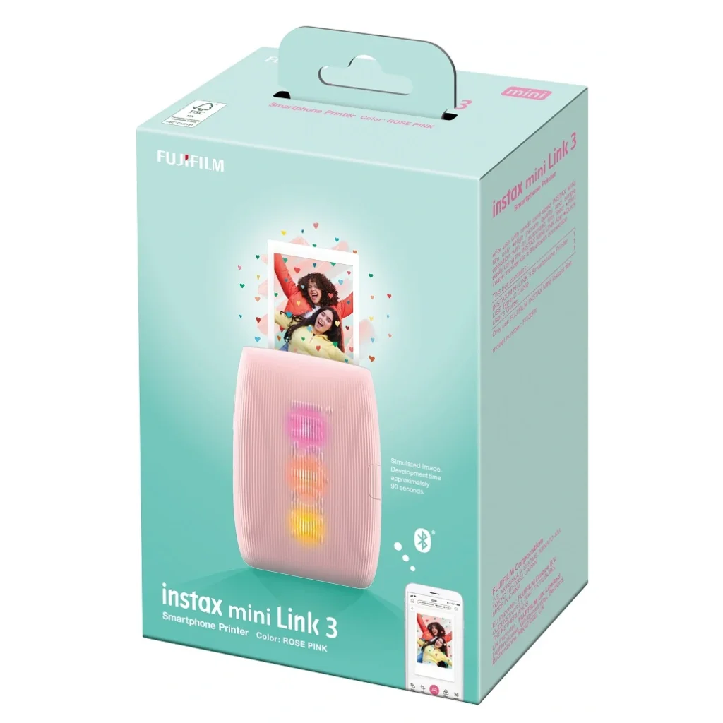 Мобильный фотопринтер Fujifilm Instax MINI LINK3 R PINK EX D UA