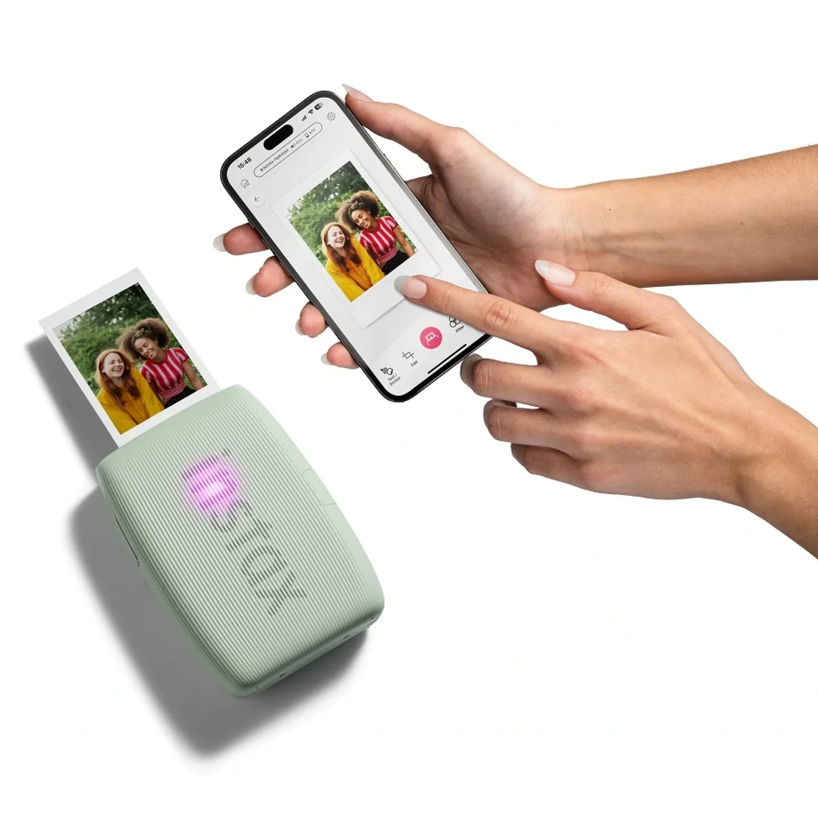 Мобильный фотопринтер Fujifilm Instax MINI LINK3 S GREEN EX D UA