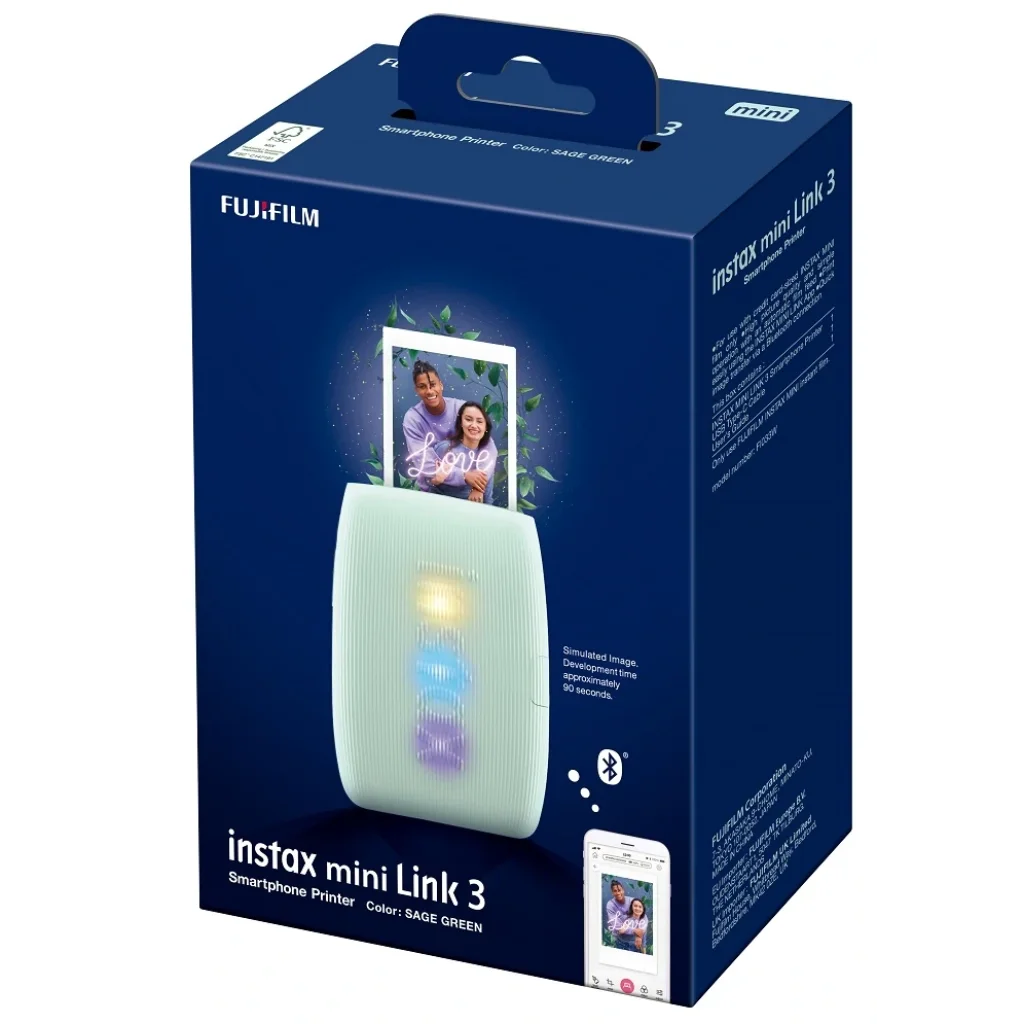 Мобільний фотопринтер Fujifilm Instax MINI LINK3 S GREEN EX D UA