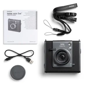 Камера моментальной печати Fuji Instax Wide EVO BLACK (16840933) UA