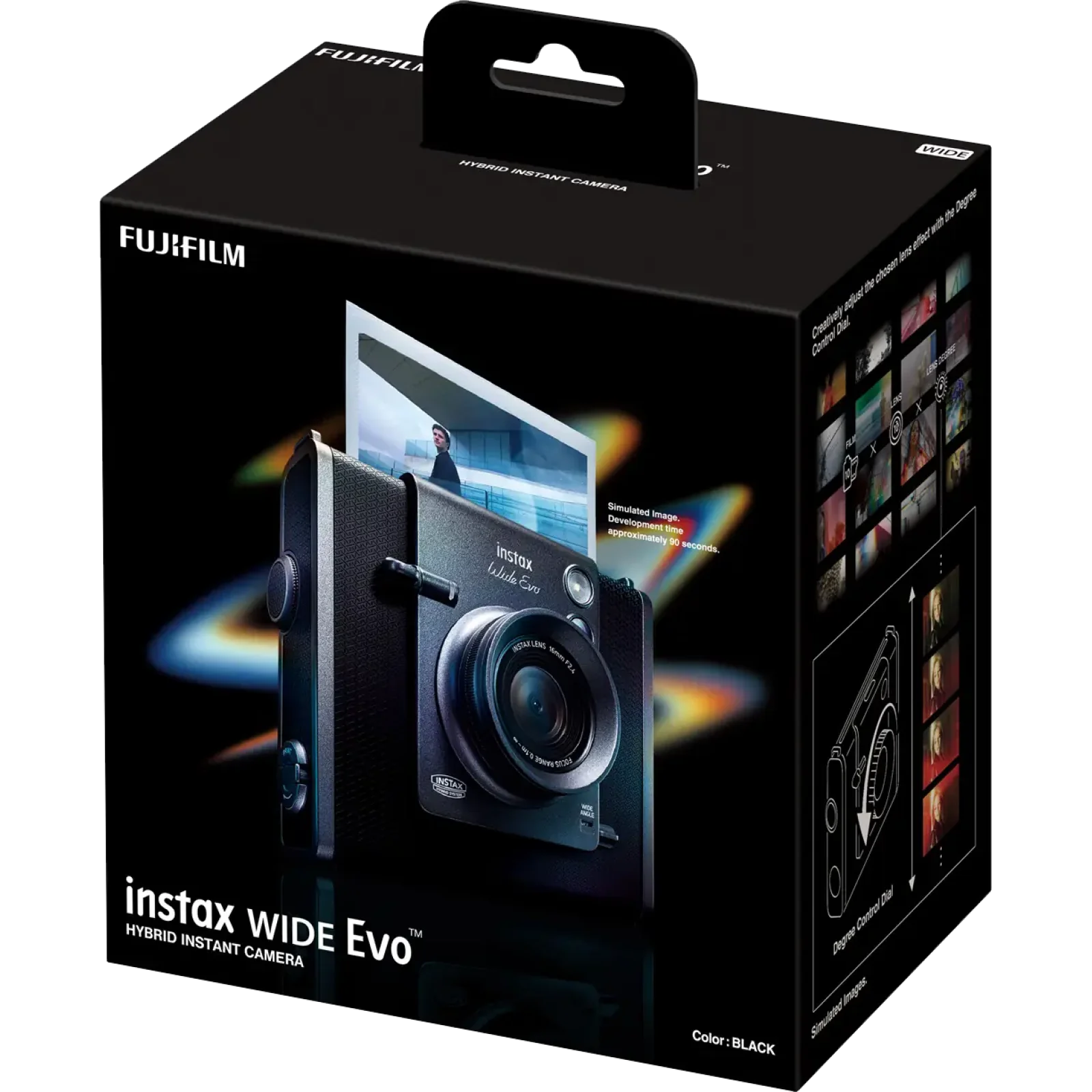 Камера моментальной печати Fuji Instax Wide EVO BLACK (16840933) UA