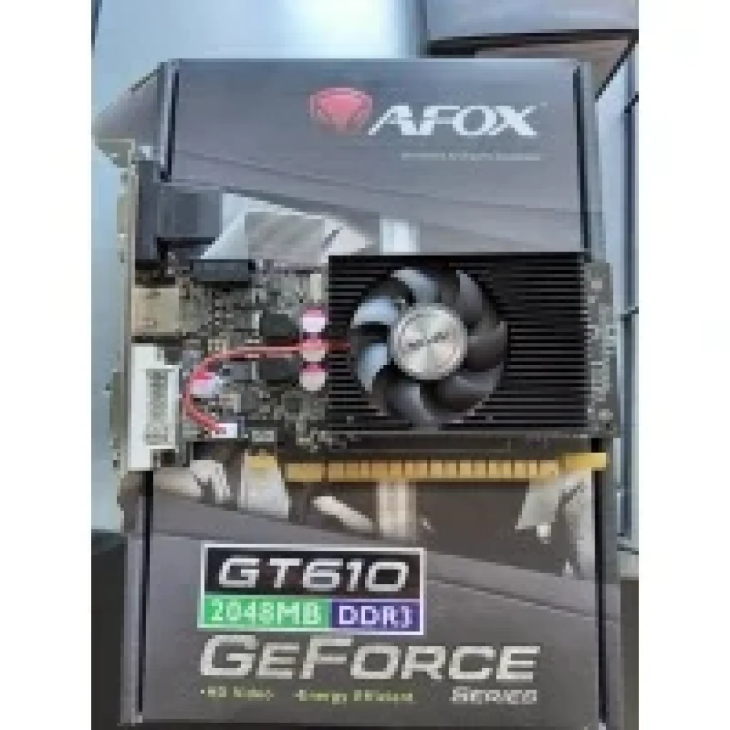 Відеокарта AFOX 2Gb DDR3 64Bit AF610-2048D3L5 DVI HDMI VGA LP UA
