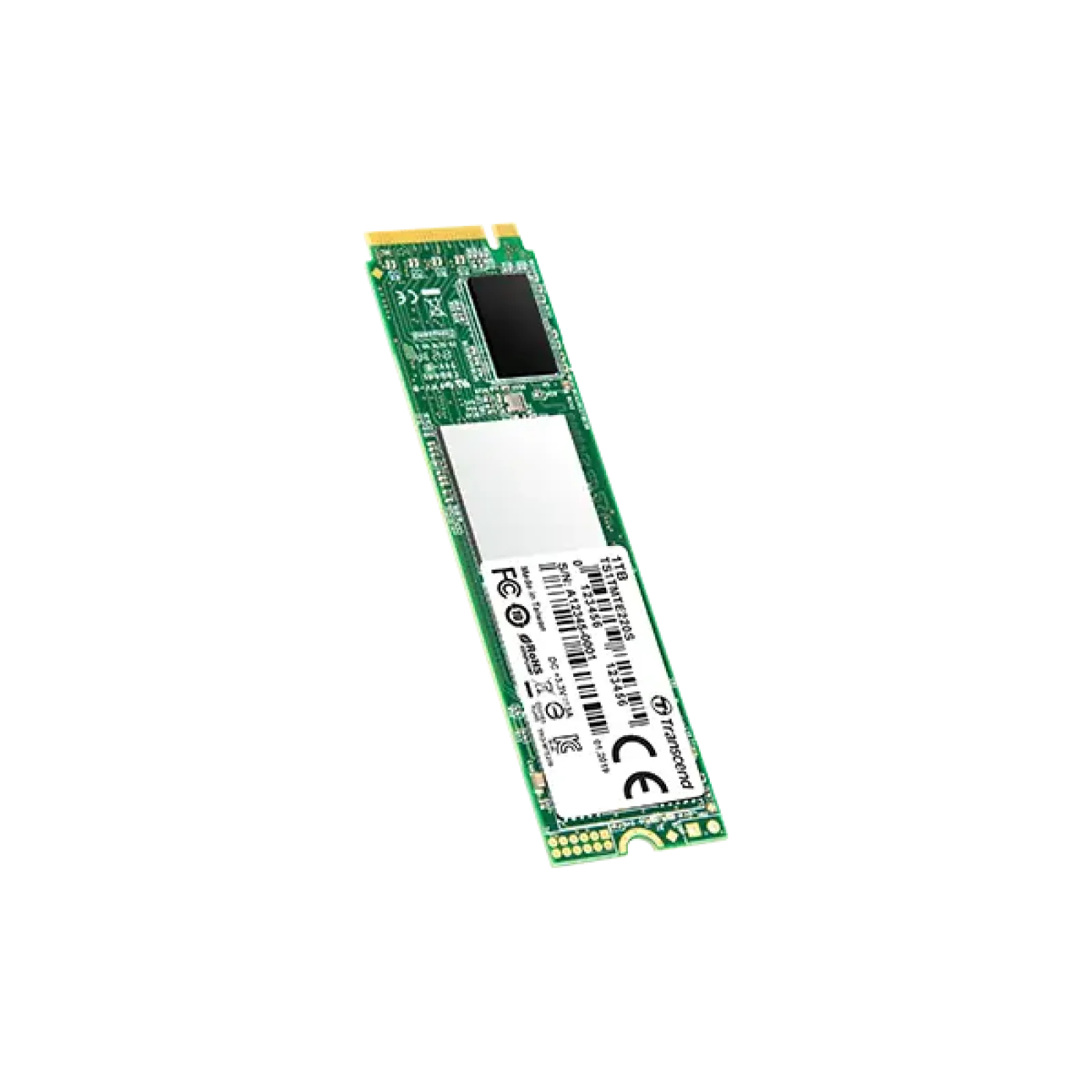 SSD накопитель TRANSCEND MTE220S 1TB PCIe 3.0 x4 M.2 TLC (TS1TMTE220S) UA