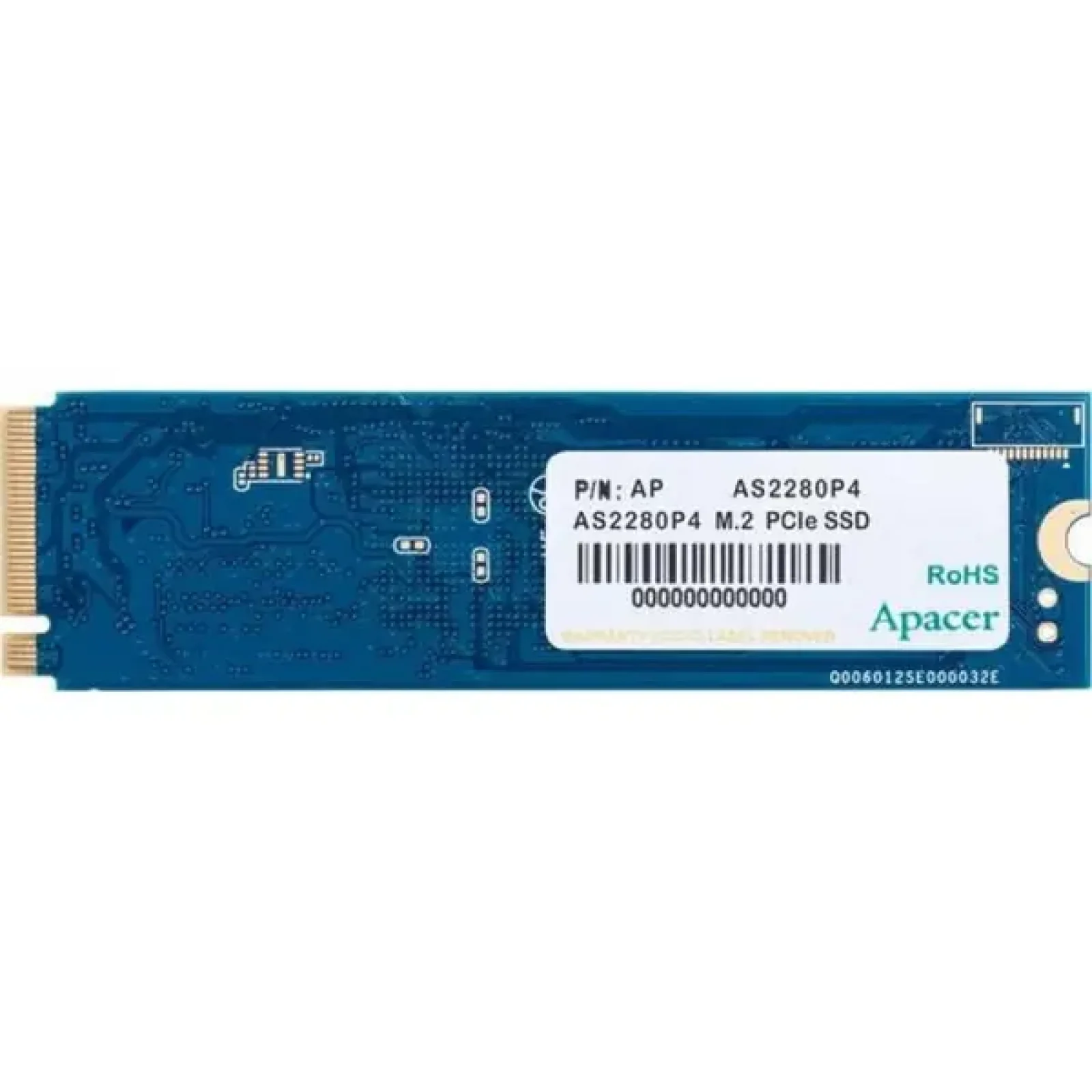 SSD накопитель APACER AS2280P4 1TB PCIe 3.0x4 M.2 (AP1TBAS2280P4-1) UA