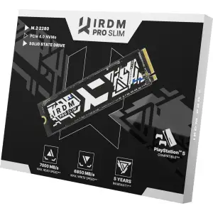 SSD накопитель Goodram IRDM PRO SLIM 2TB M.2 2280 PCIe 4x4 NVMe (IRP-SSDPR-P44S-2K0-80) UA