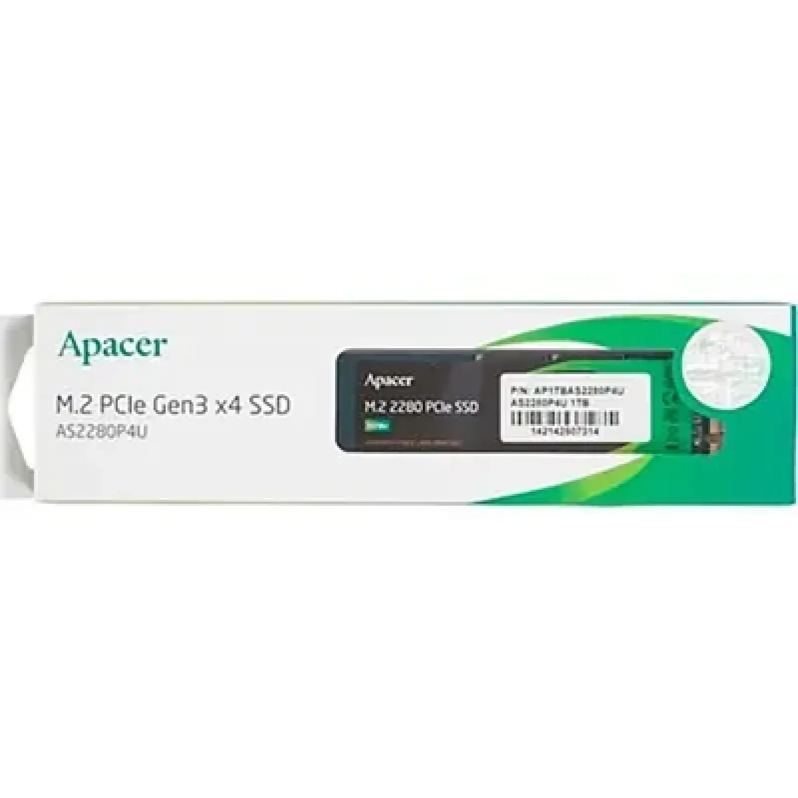 SSD накопичувач APACER AS2280P4U M.2 PCIe 256GB (AP256GAS2280P4U-1) UA