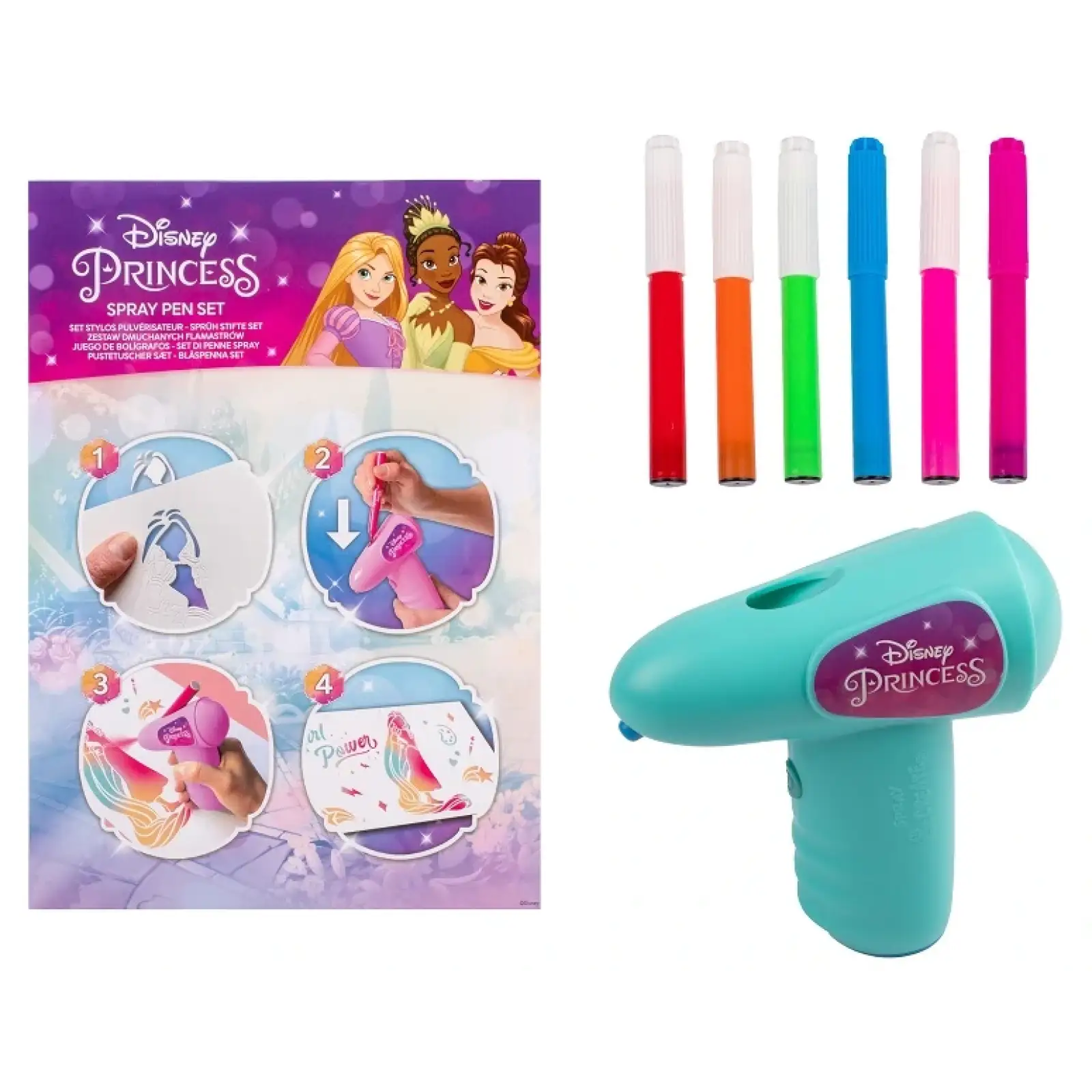 Набір Disney Princess Спрей-ручки з розпилювачем на батарейках (DP23369) UA
