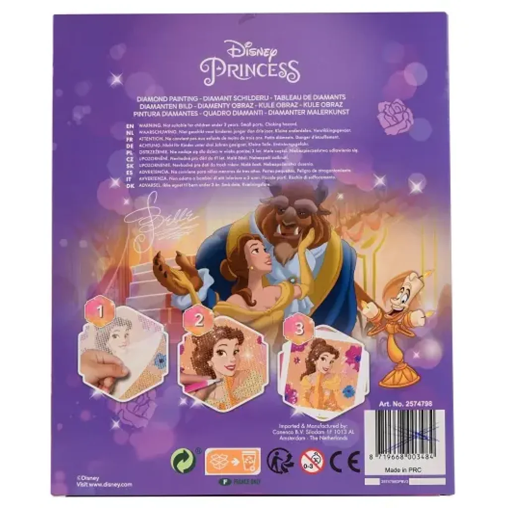 Набір Disney Princess Мозаїка алмазна в асортименті (DP22324V1) UA