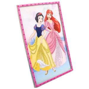 Набор Disney Princess Мозаика 2 в 1 алмазная и с пайетками (DP21326) UA