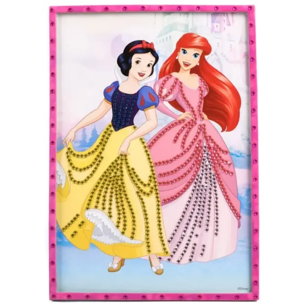 Набор Disney Princess Мозаика 2 в 1 алмазная и с пайетками (DP21326) UA