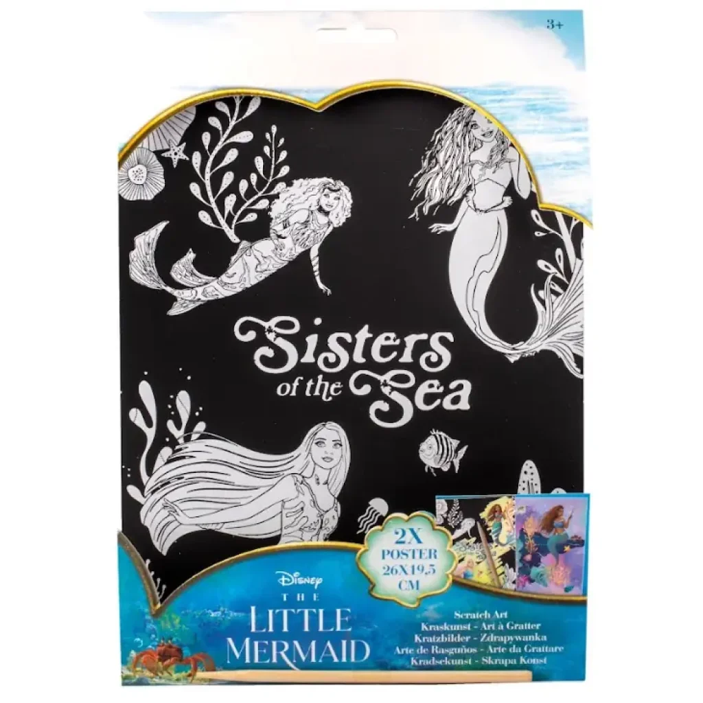 Набір гравюр Disney LITTLE MERMAID (TLM23346) UA