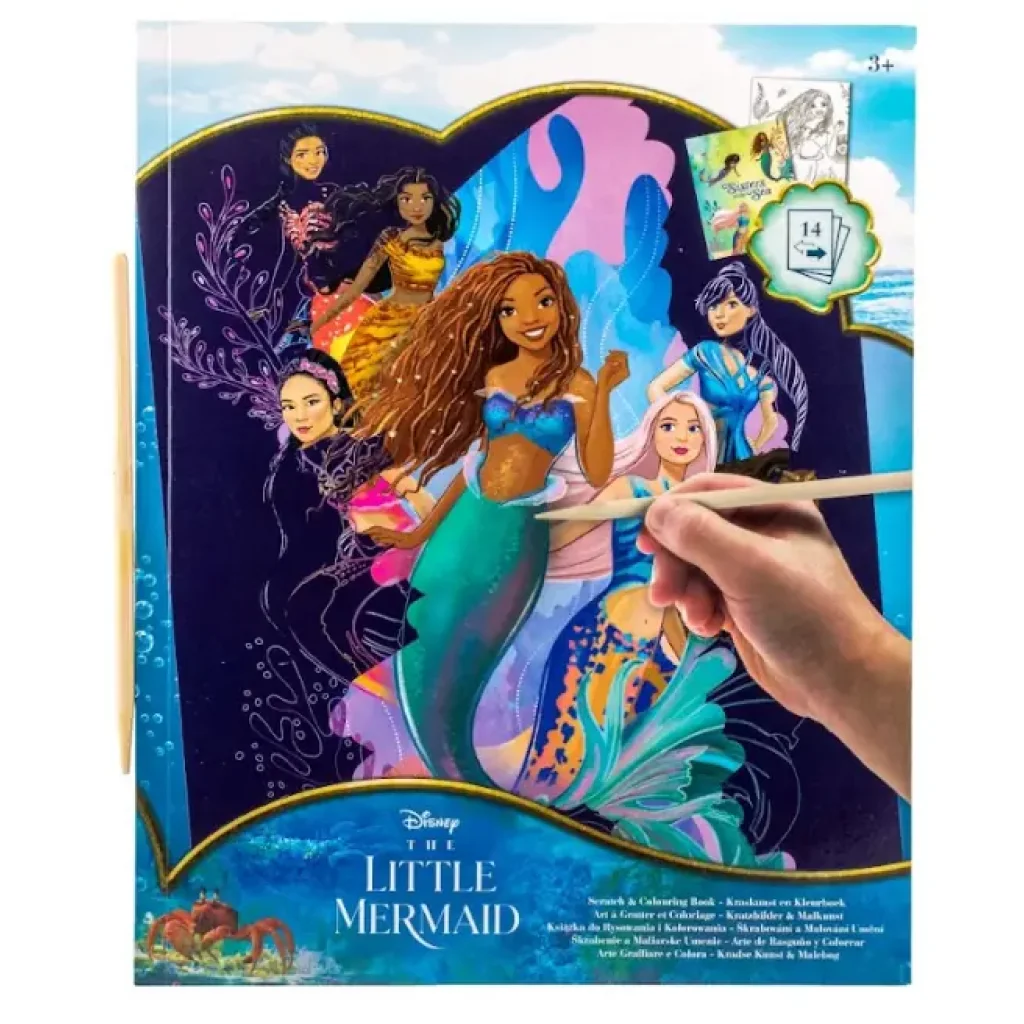 Набор Disney LITTLE MERMAID Гравюра с раскраской (TLM23350) UA