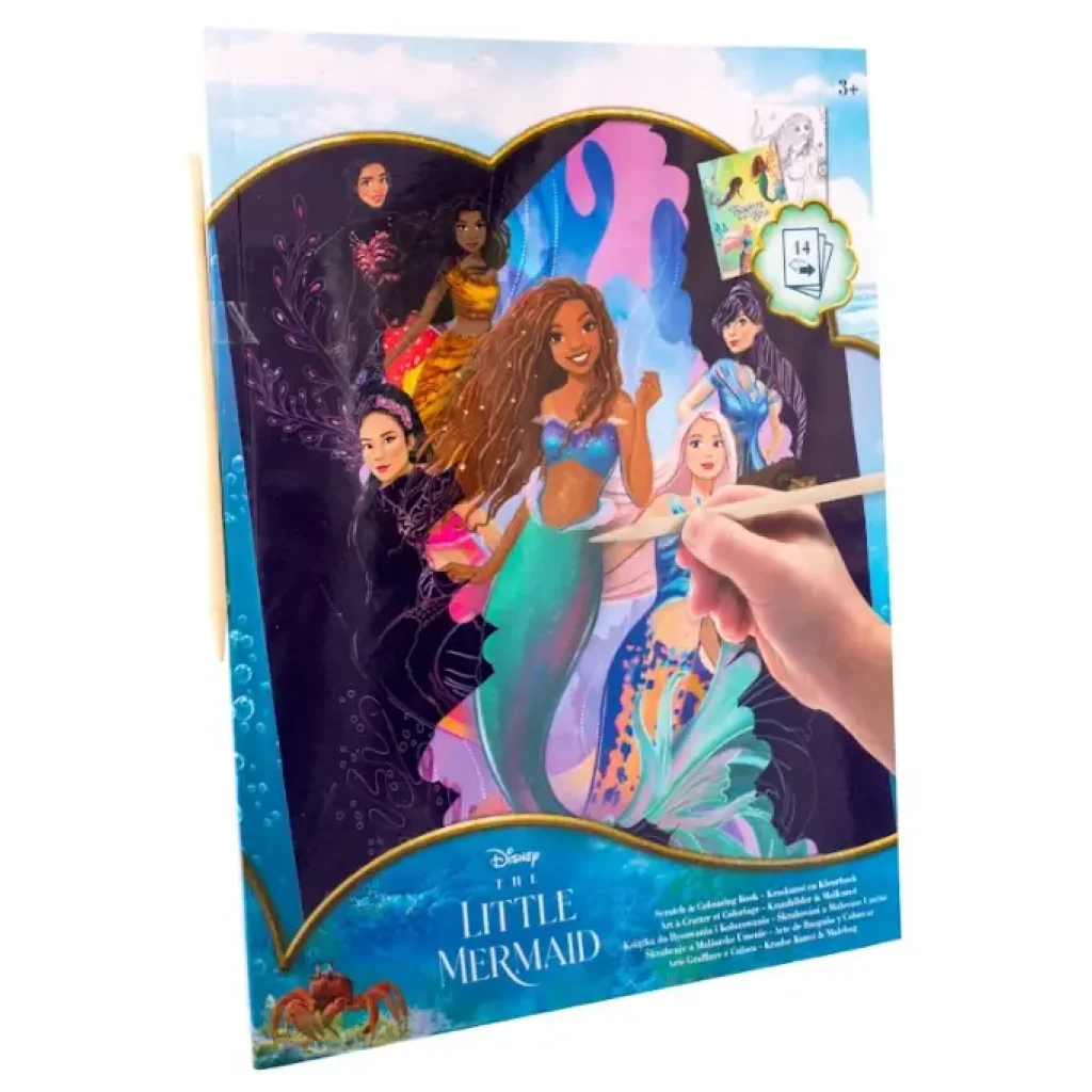 Набор Disney LITTLE MERMAID Гравюра с раскраской (TLM23350) UA