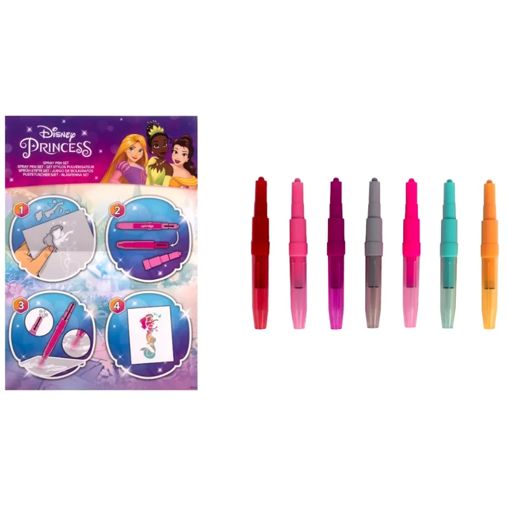 Набір Disney Princess Спрей-ручки з трафаретами (DP22364) UA