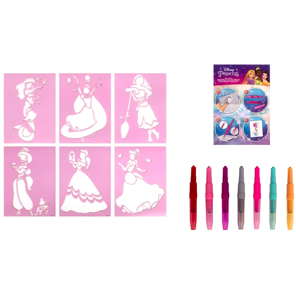 Набір Disney Princess Спрей-ручки з трафаретами (DP22364) UA