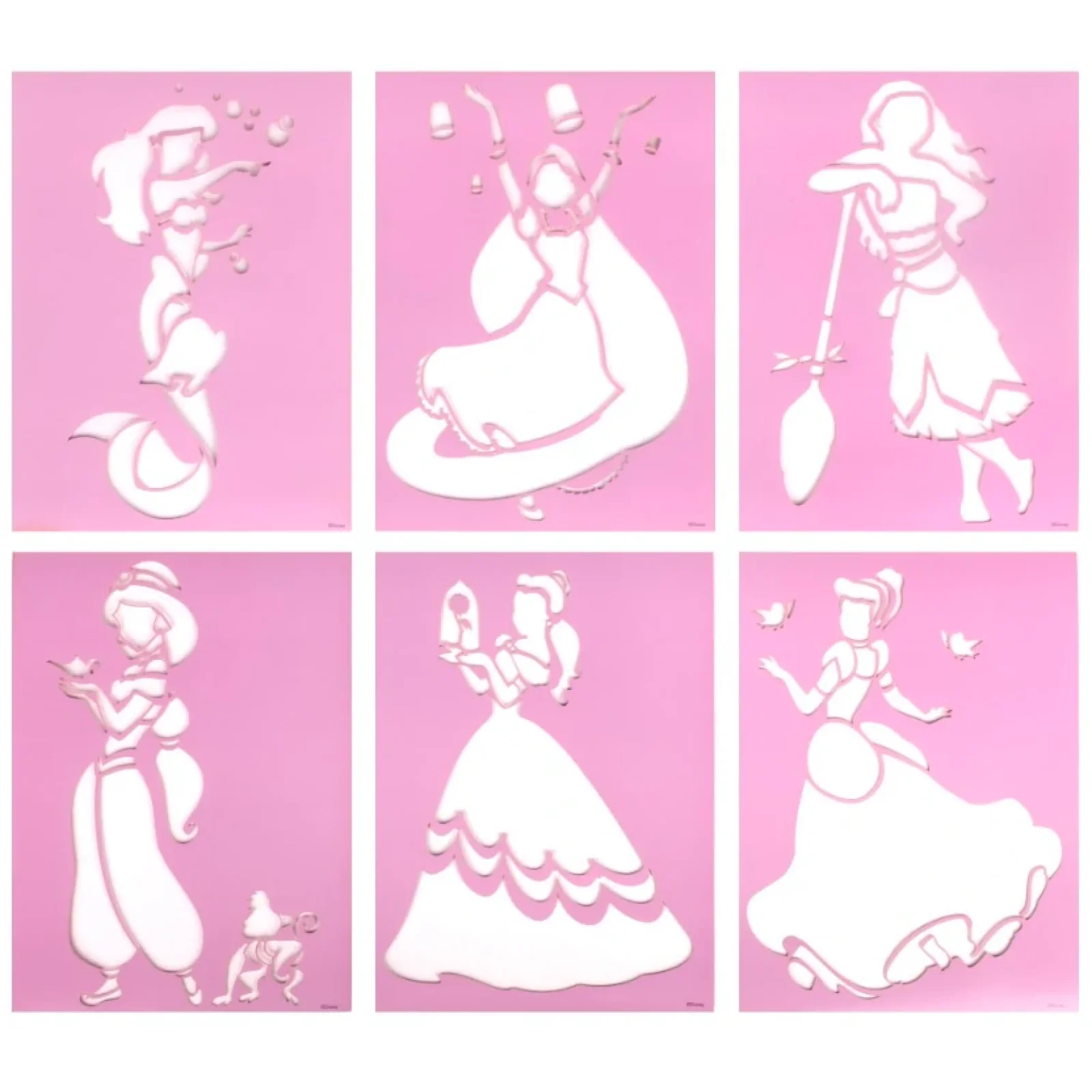 Набор Disney Princess спрей-ручки с трафаретами (DP22364) UA