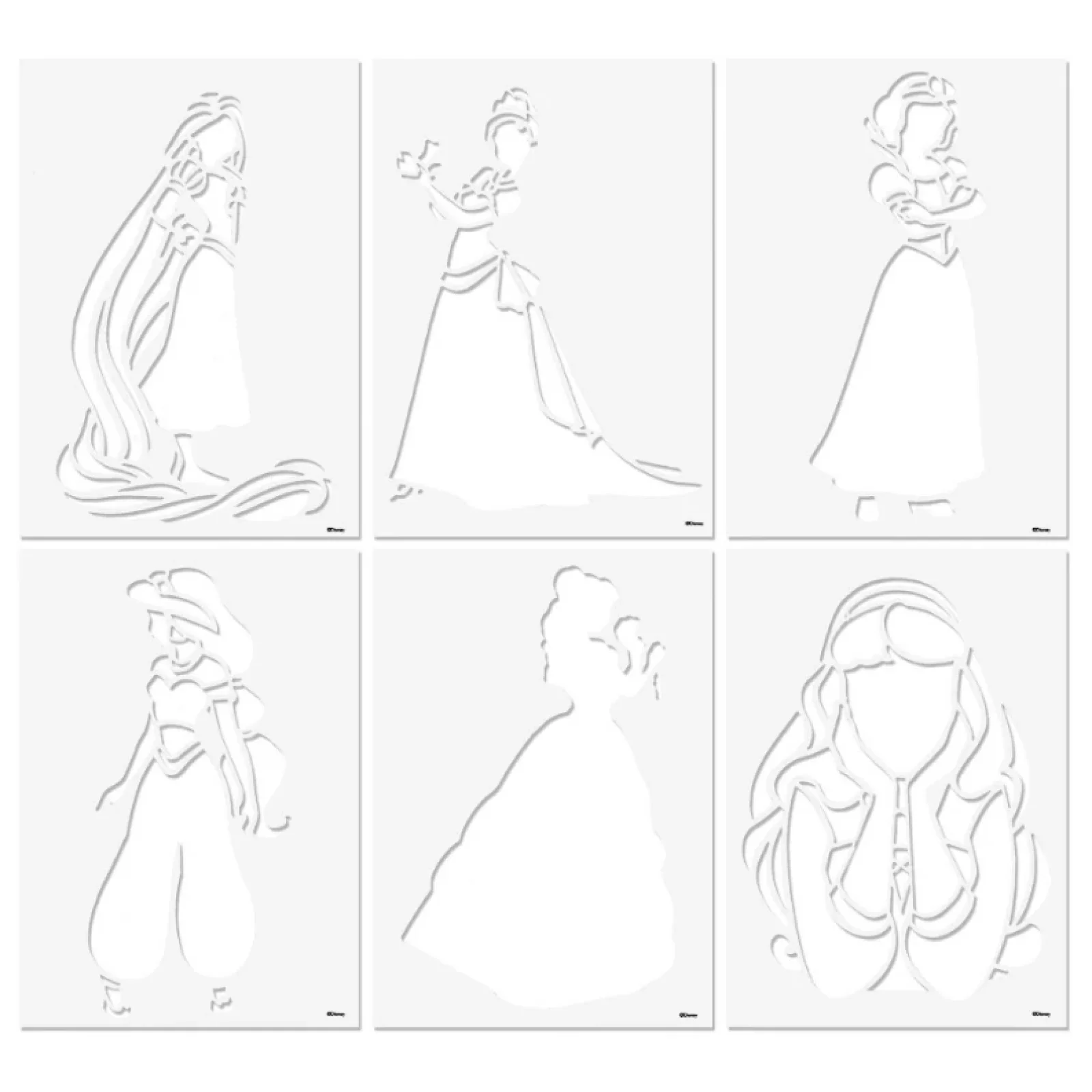 Набор Disney Princess Спрей-ручки с трафаретами Делюкс (DP22368) UA