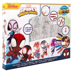 Набір Disney Spidey Спрей-ручки з трафаретами (SP22364) UA