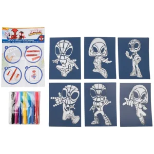 Набір Disney Spidey Спрей-ручки з трафаретами (SP22364) UA