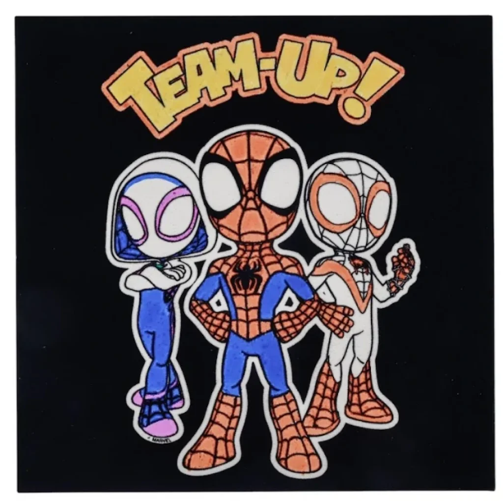 Набір розмальовок із фетру Disney Spidey з фломастерами (SP22349) UA