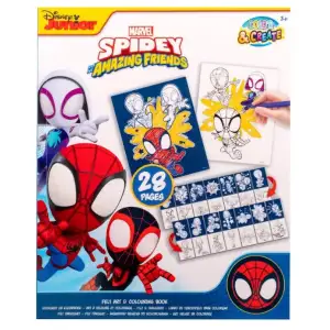 Набір розмальовок Disney Spidey Фетрова (SP23351) UA