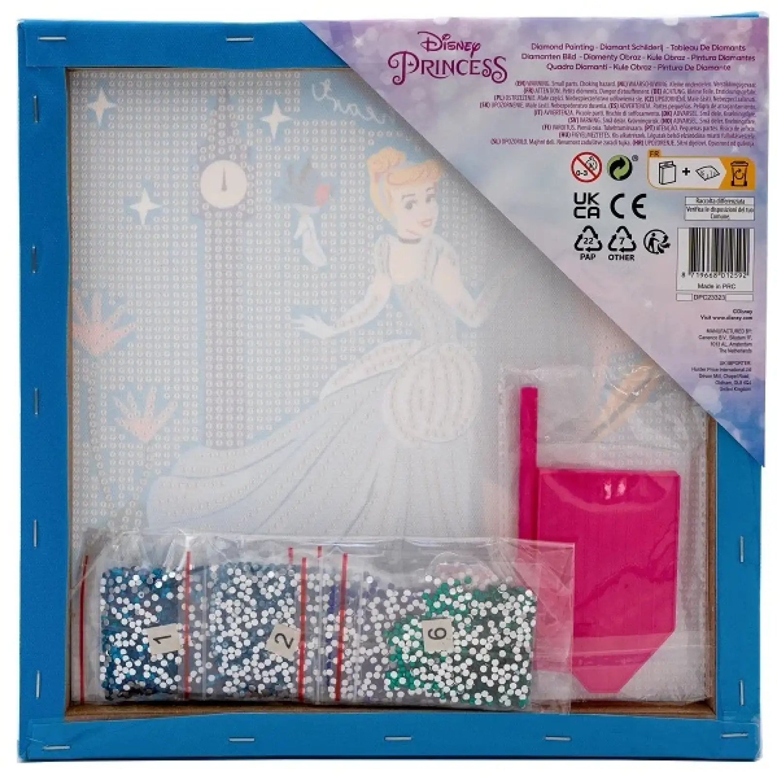 Набор Disney Princess Мозаика алмазная Золушка (DPC23323) UA