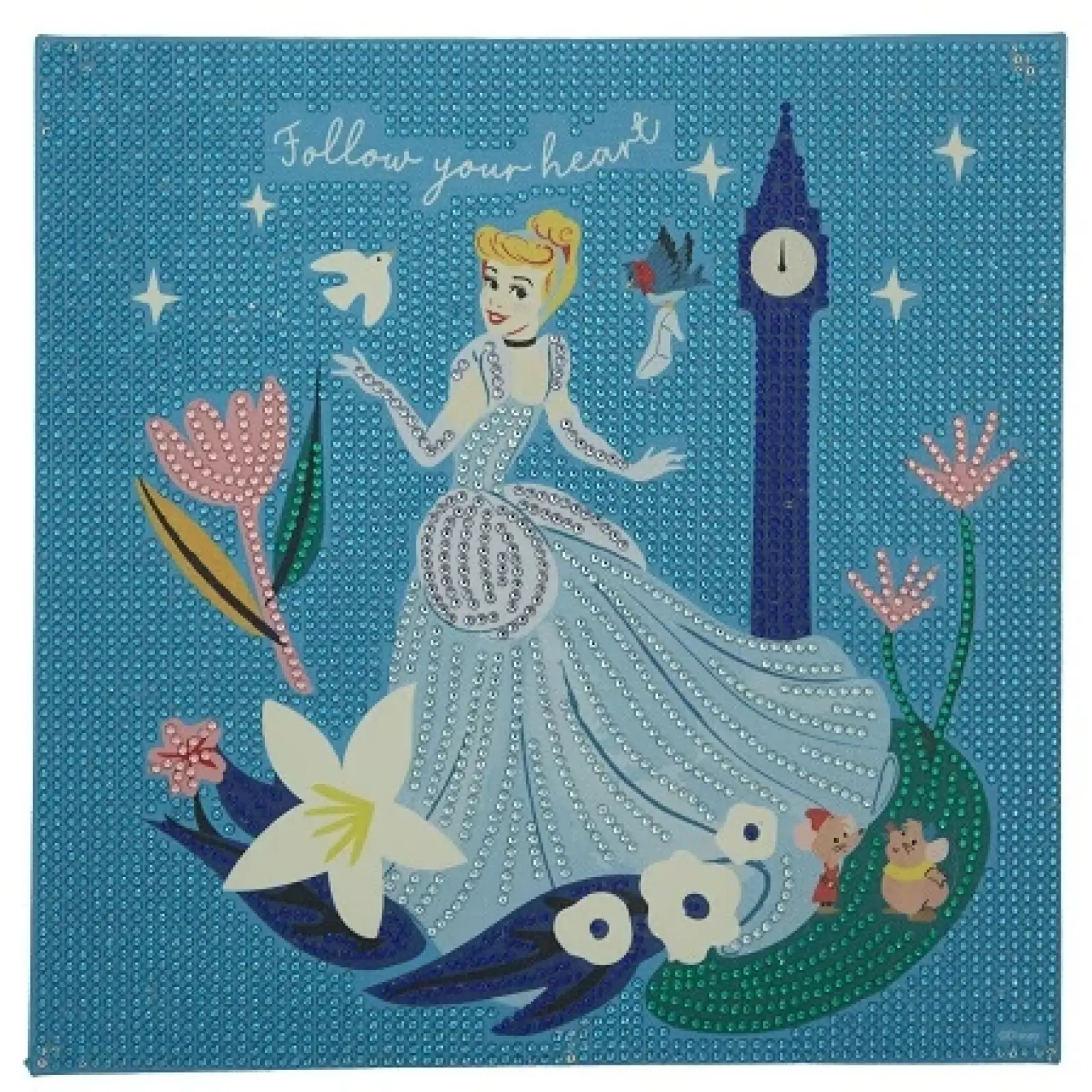 Набор Disney Princess Мозаика алмазная Золушка (DPC23323) UA