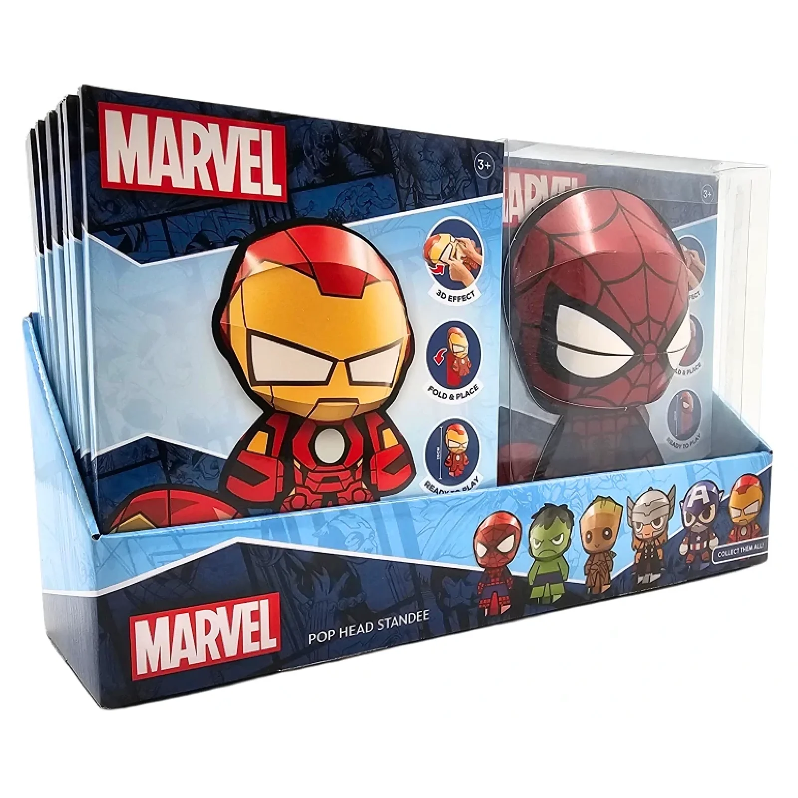 Набор для творчества Disney Marvel POP HEAD 20 см, в ассортименте UA