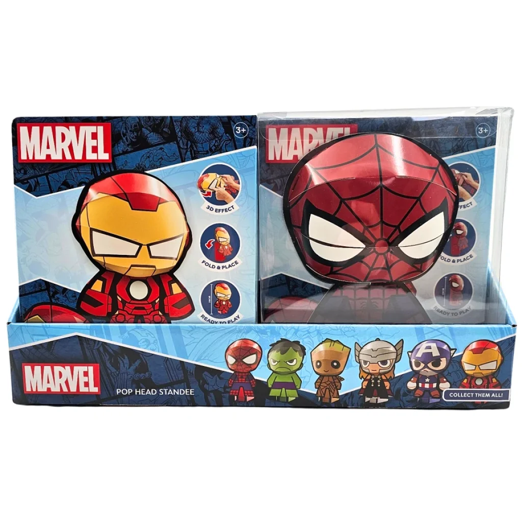 Набір для творчості Disney Marvel POP HEAD 20 см, в асортименті UA