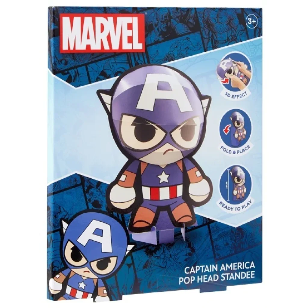 Набір для творчості Disney Marvel POP HEAD 20 см, в асортименті UA
